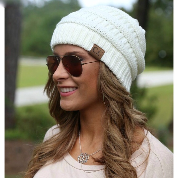 Accessories - C.C. Charcoal gray Beanie winter hat